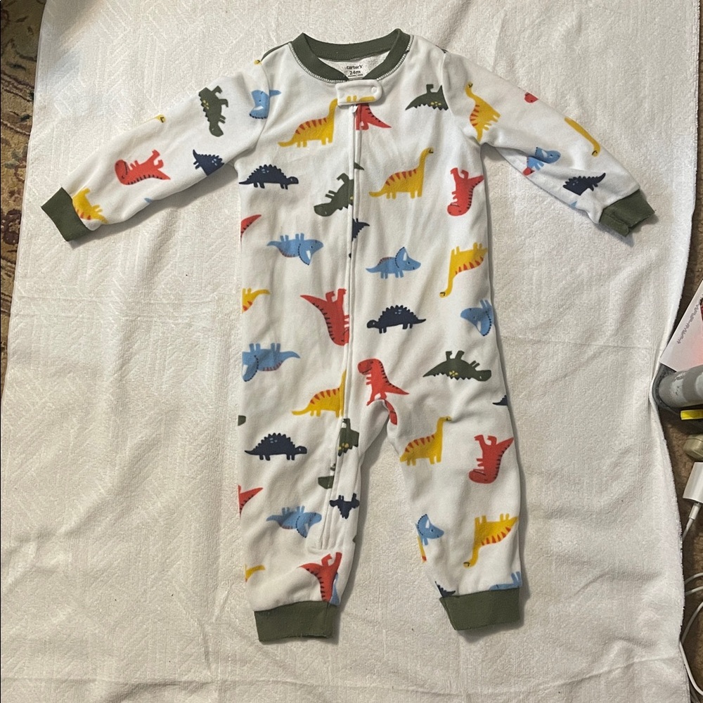 Carter's Multicolor Dinosaur Baby Onesie